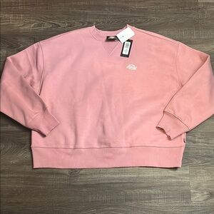 Women’s Pink Crewneck Sweater Sweatshirt Dickies Sz L